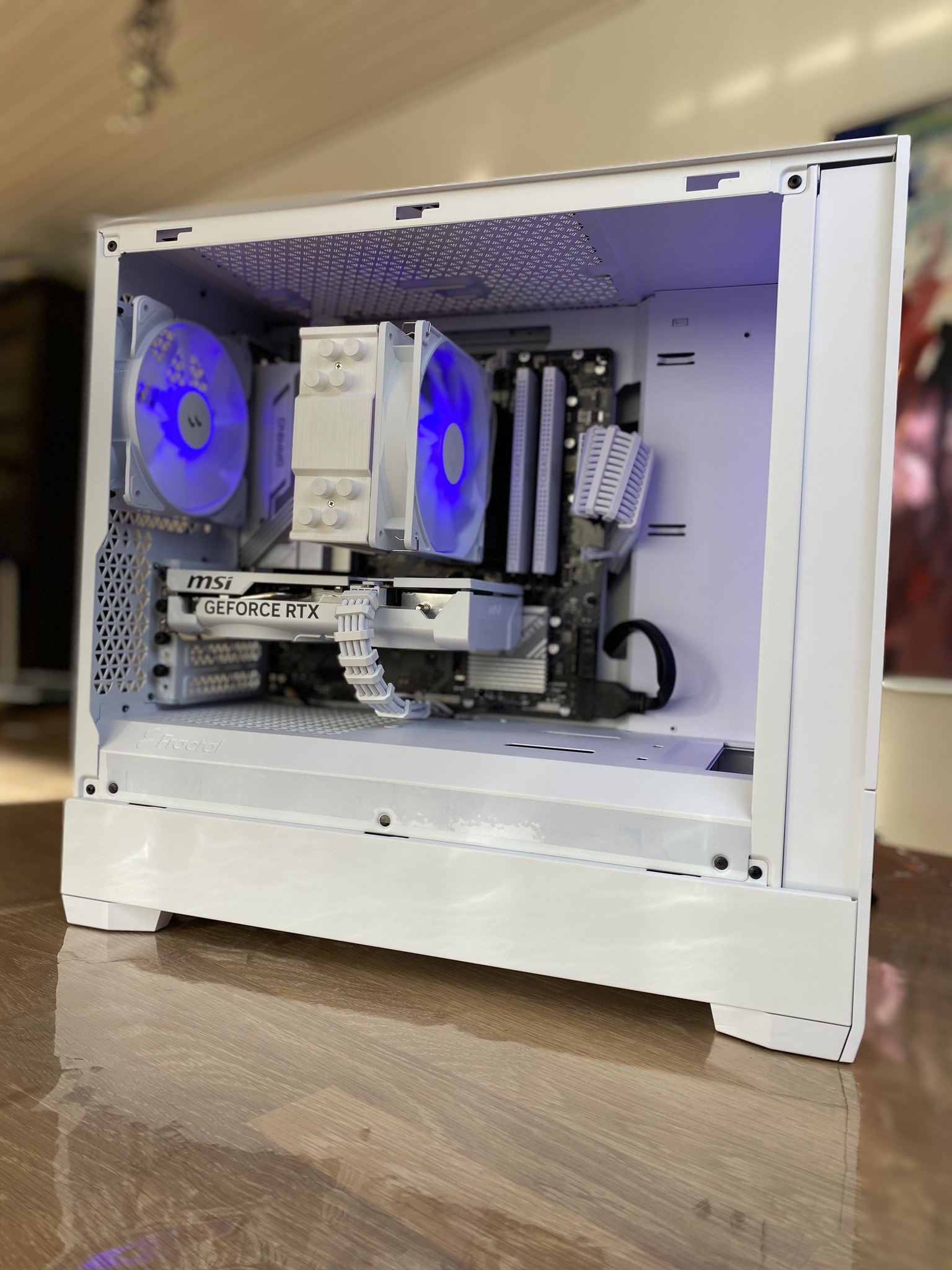 Hvid RGB Gaming PC - Plug and Play - Desktop Computers - Harlev, Arhus ...