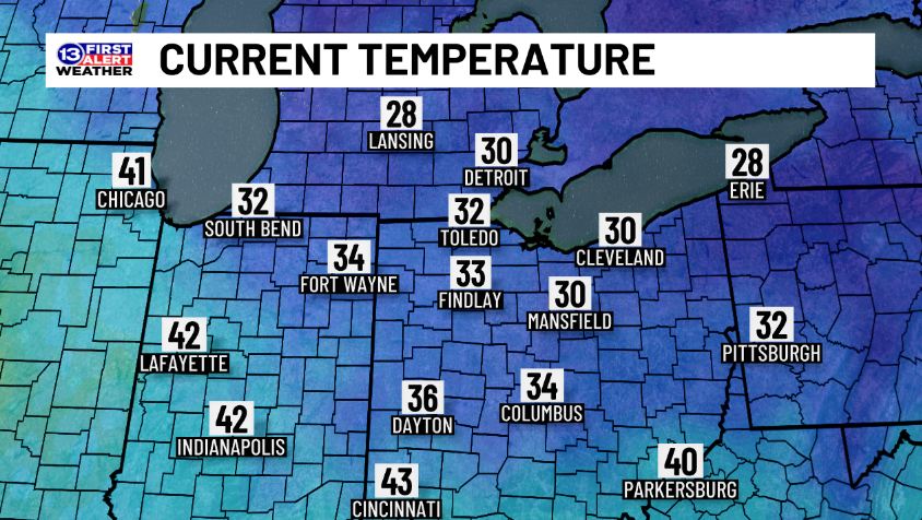 13abc - Remember yesterday when it was 10 to 20 degrees WARMER than the ...
