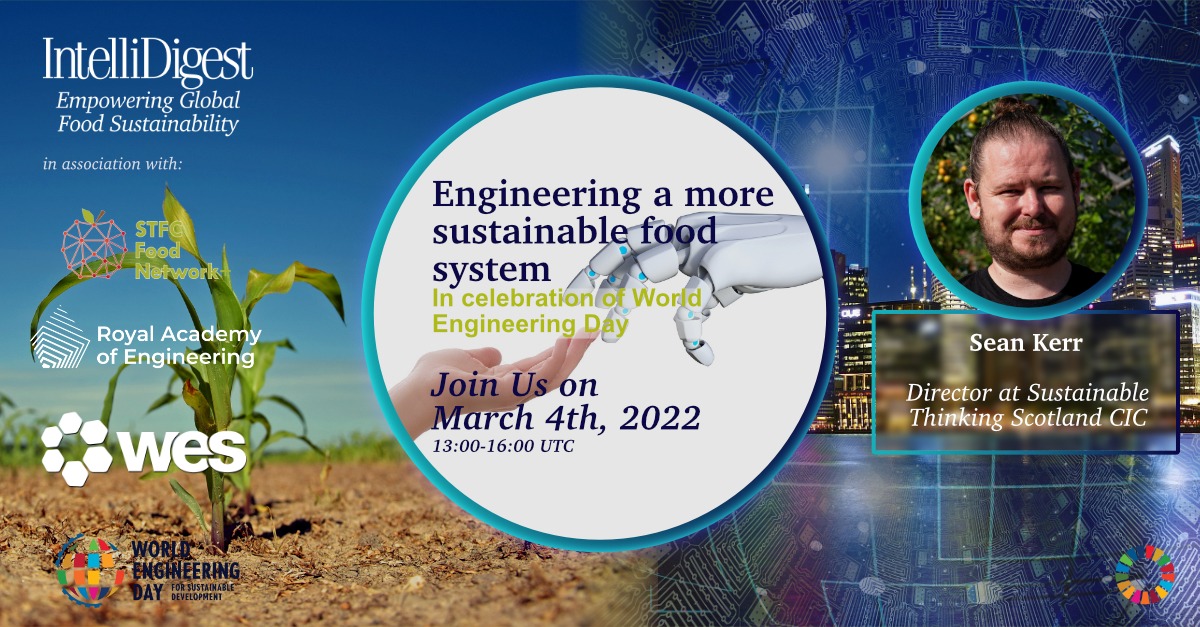 ⚙ Engineering a More Sustainable Food... - IntelliDigest Ltd | Facebook
