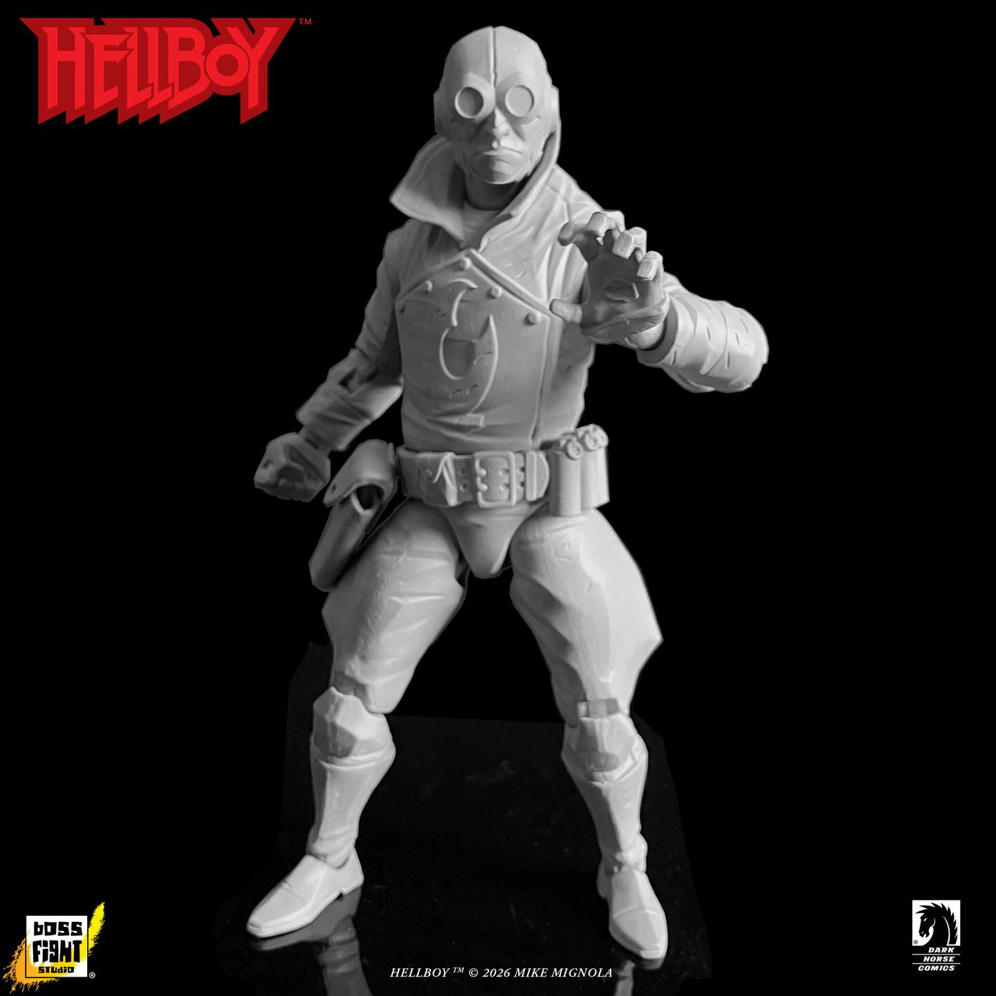 Lobster Johnson in Hellboy wave 1 test shots