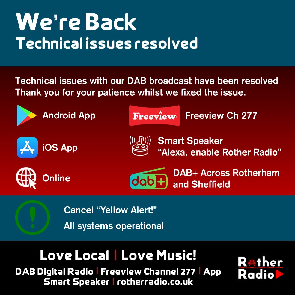Rother Radio - 📣 Attention Doncaster & Thorne 📣 In true... | Facebook