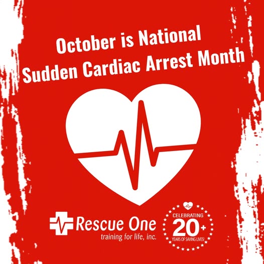 Rescue - 📢 October is Sudden Cardiac Arrest (SCA) Awareness Month ️ ...