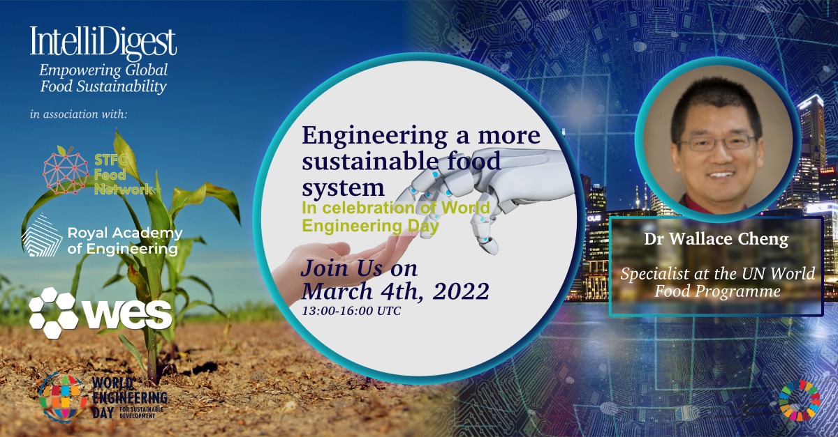 ⚙ Engineering a More Sustainable Food... - IntelliDigest Ltd | Facebook