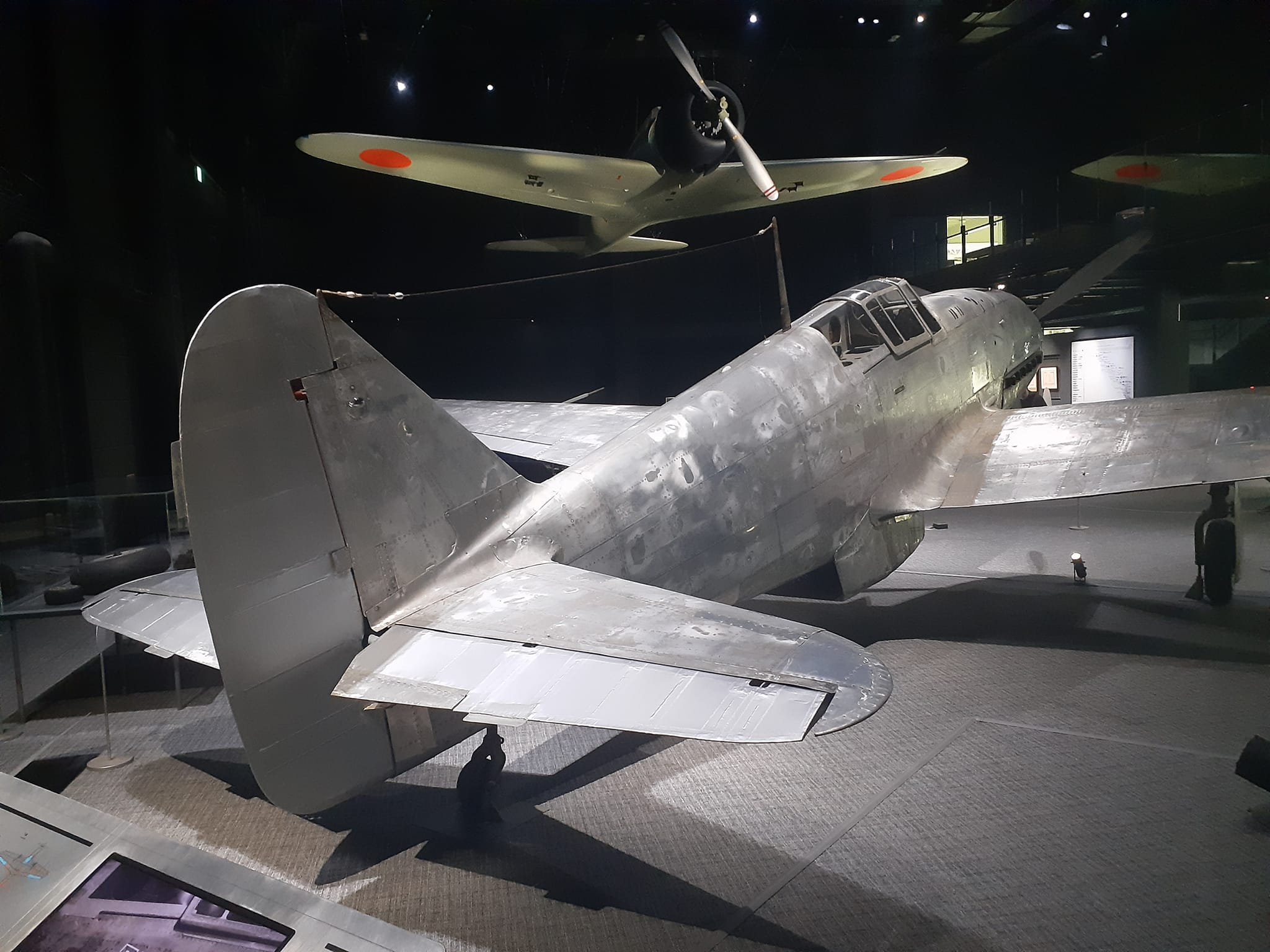 Some of the aircraft on display at the Gifu-Kakamigahara Air