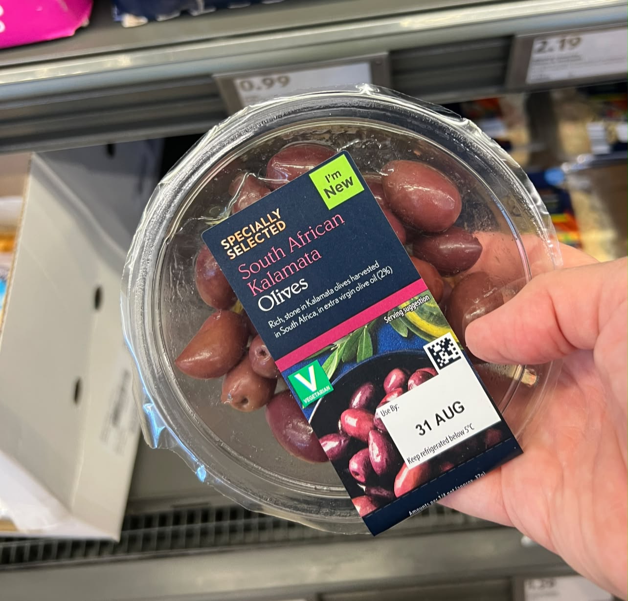 NEW South African Kalamata olives in Aldi for £2.19 #aldifinds