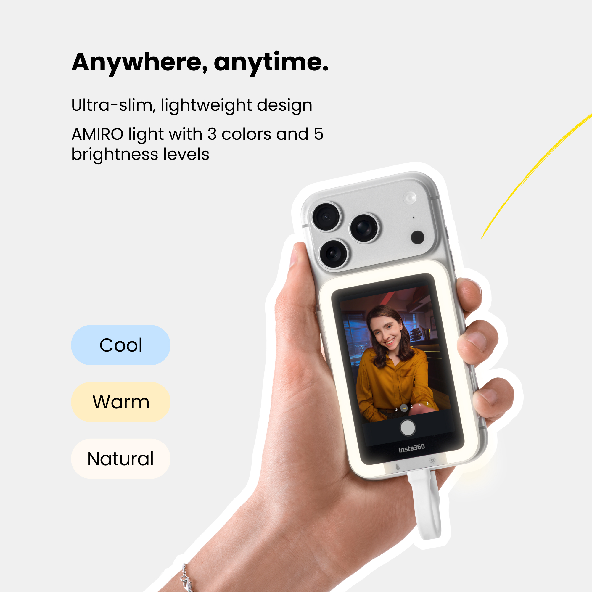 Upgrade your selfies with Insta360 Snap