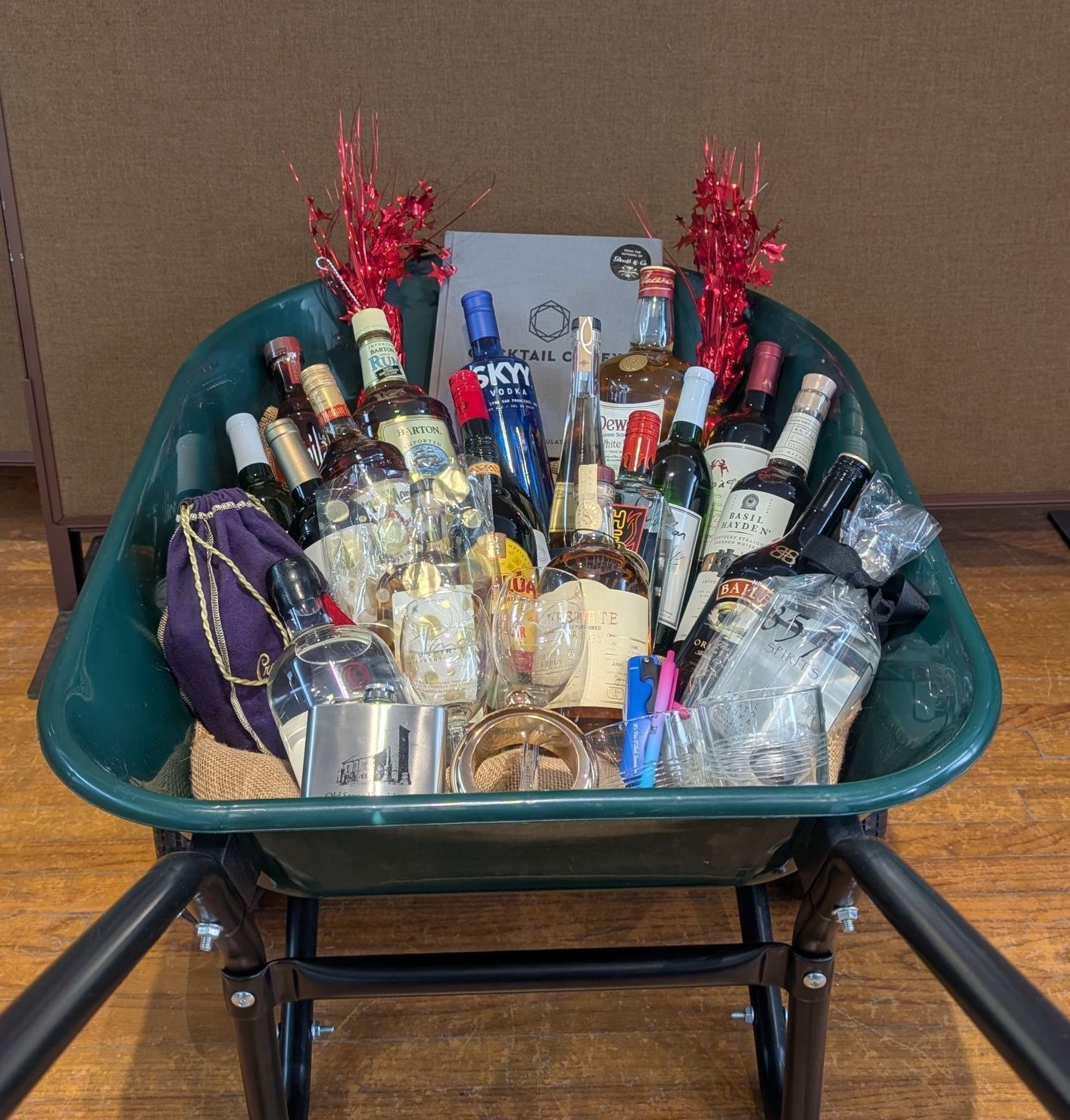 🍹🎁 Wheelbarrow of Cheer Raffle 2025! 🎁🍹 Drop by the Fort to grab your ...