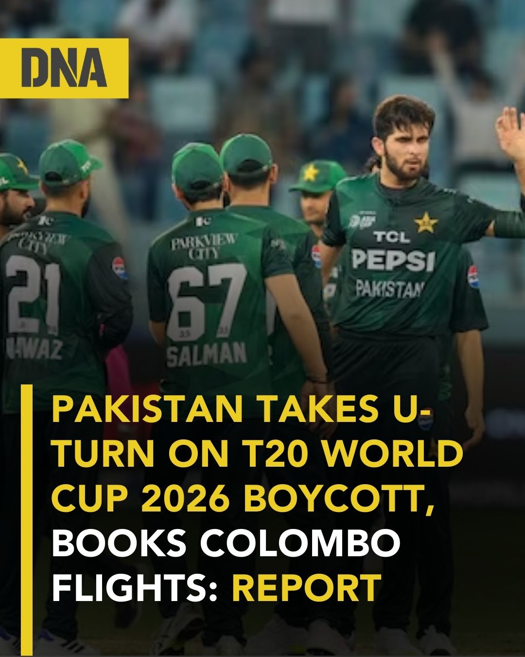 DNA India - The Pakistan cricket team have taken a... | Facebook