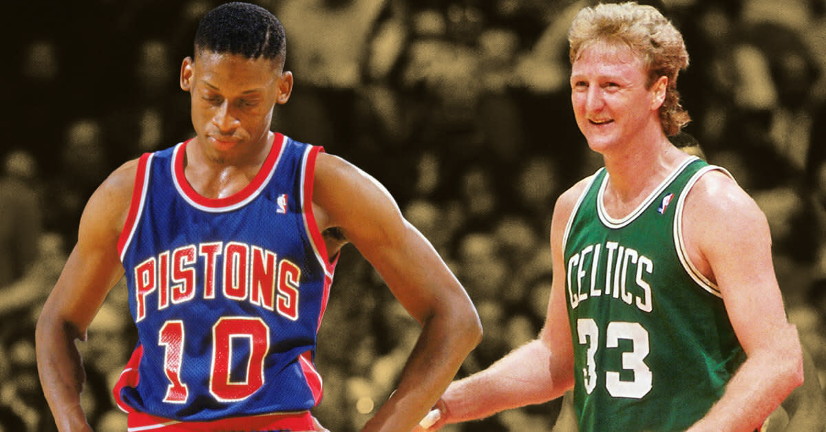Larry - Dennis Rodman regretted when he racially offended Larry Bird ...