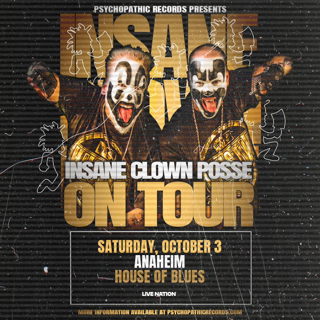 🪓 JUST ANNOUNCED 🪓 Insane Clown Posse | 🗓 Fri. June 26 🎫: buff