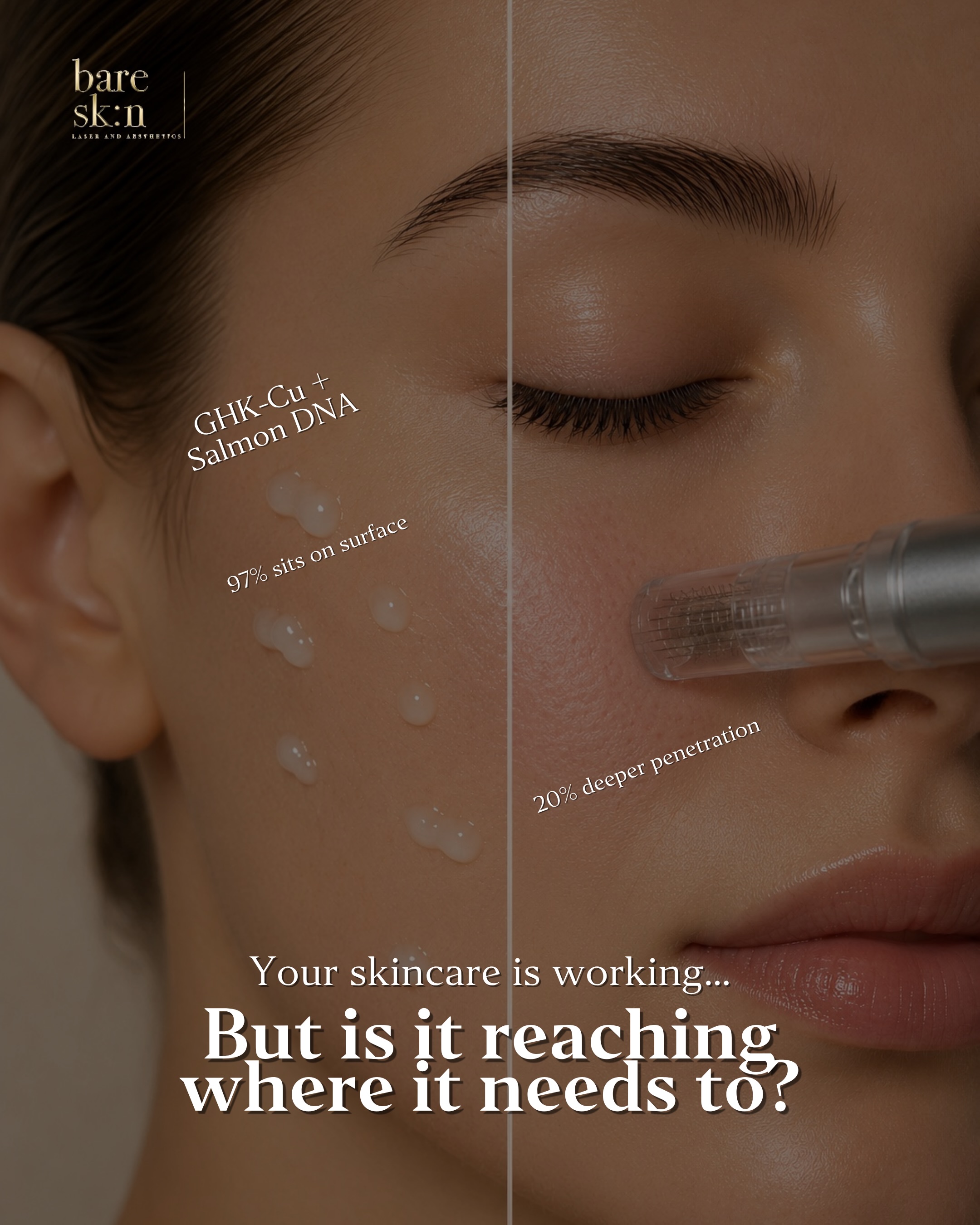 Not all skincare works in the same way. Your daily skincare routine is incredibly important for maintaining healthy skin—but even the best products have limitations because your skin is designed to protect