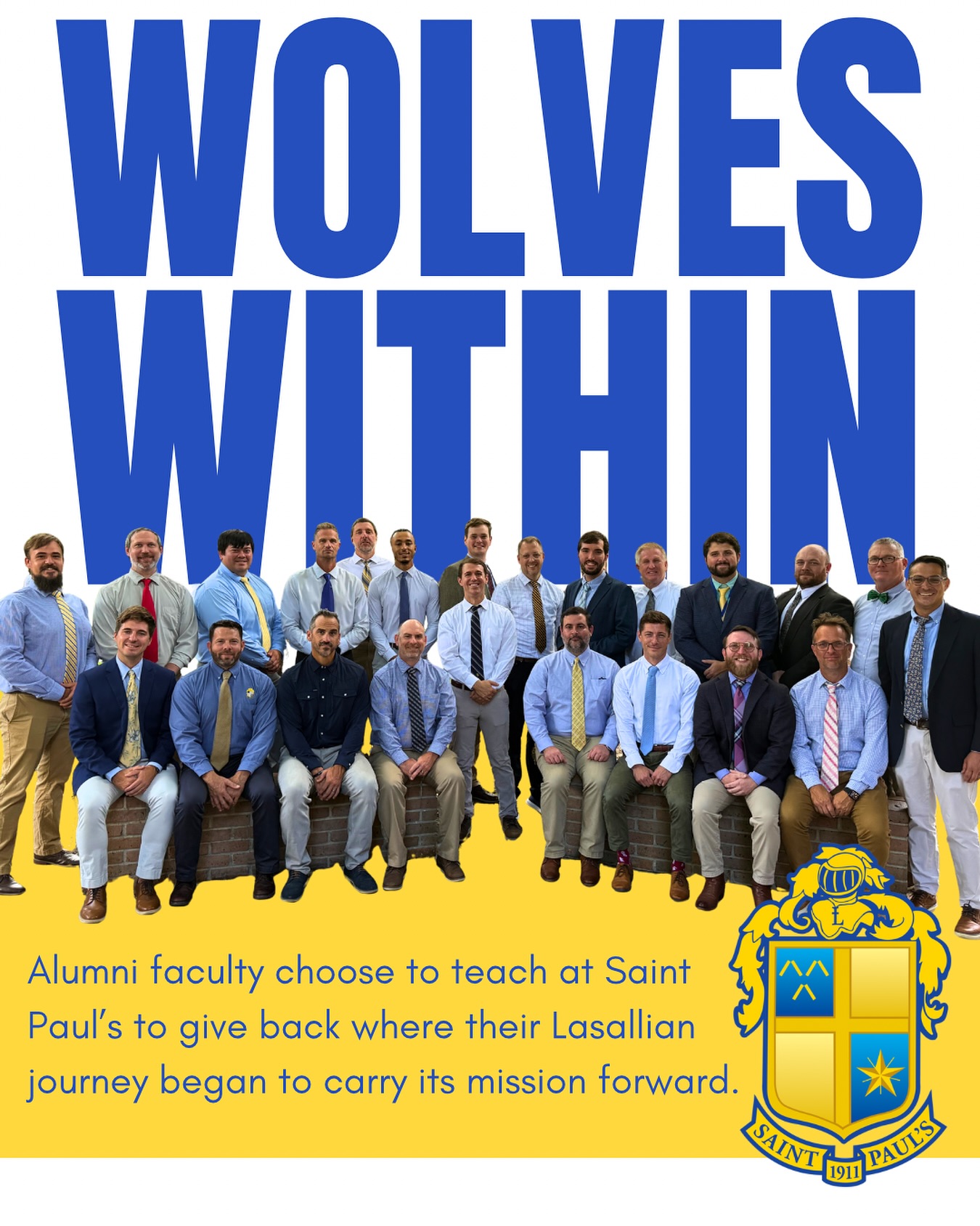 Saint - Saint Paul’s is blessed with alumni who choose to return as ...