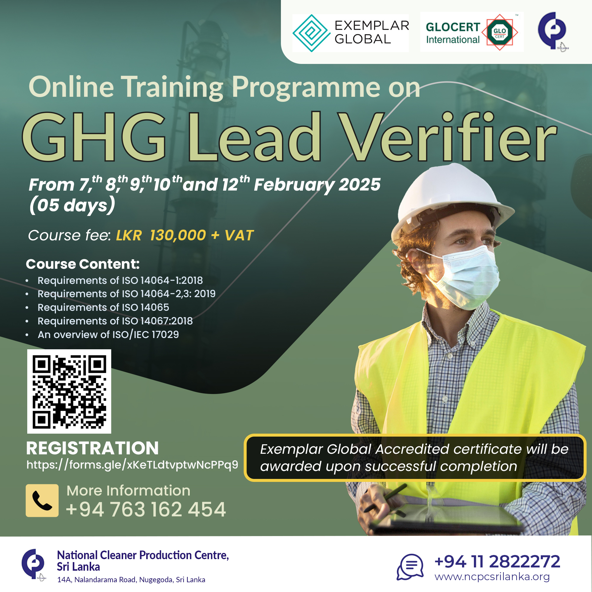 National - 🌍 Become a Certified GHG Lead Verifier! Join our Online ...