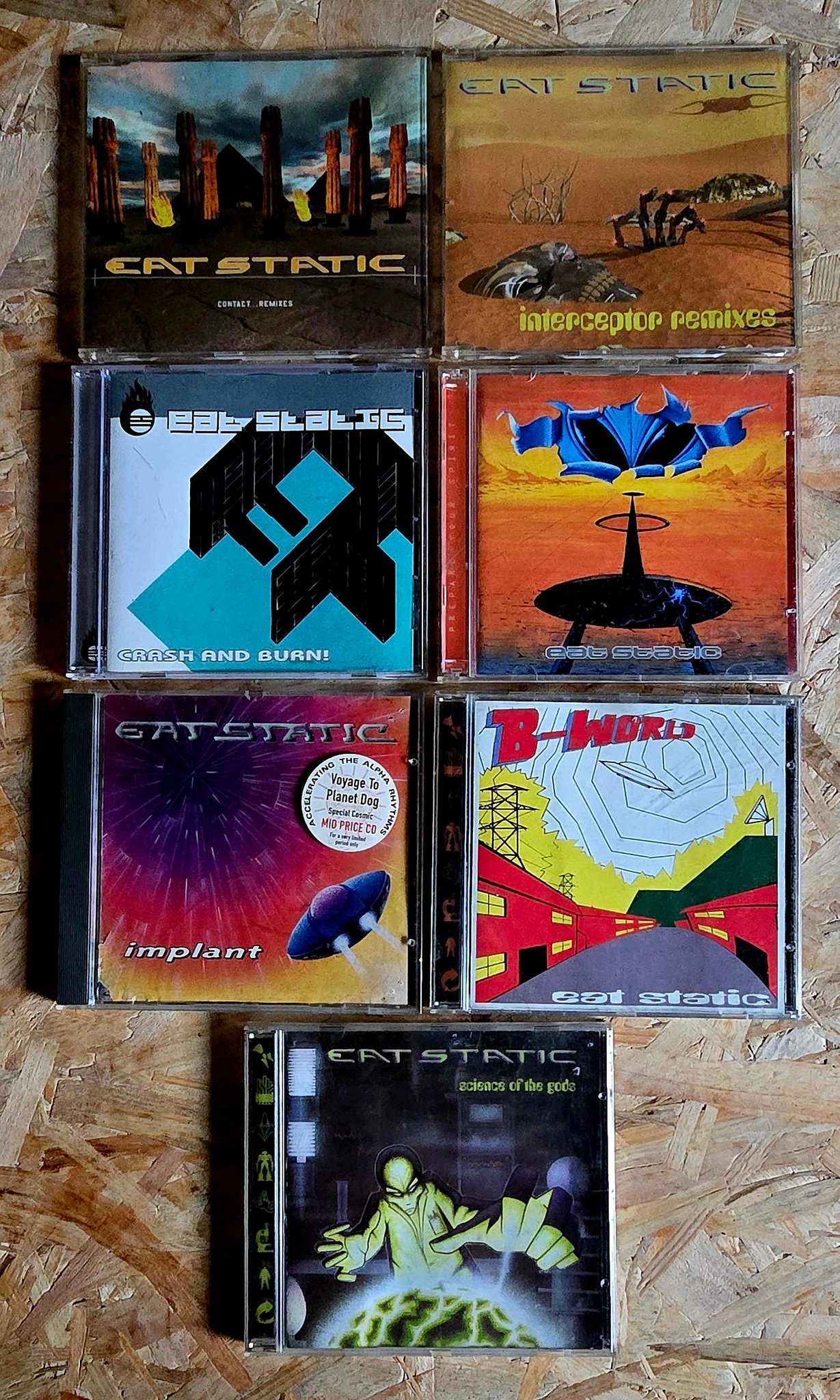 Eat Static. 🩵💚💙👇 Eat Static is an Electronic music project