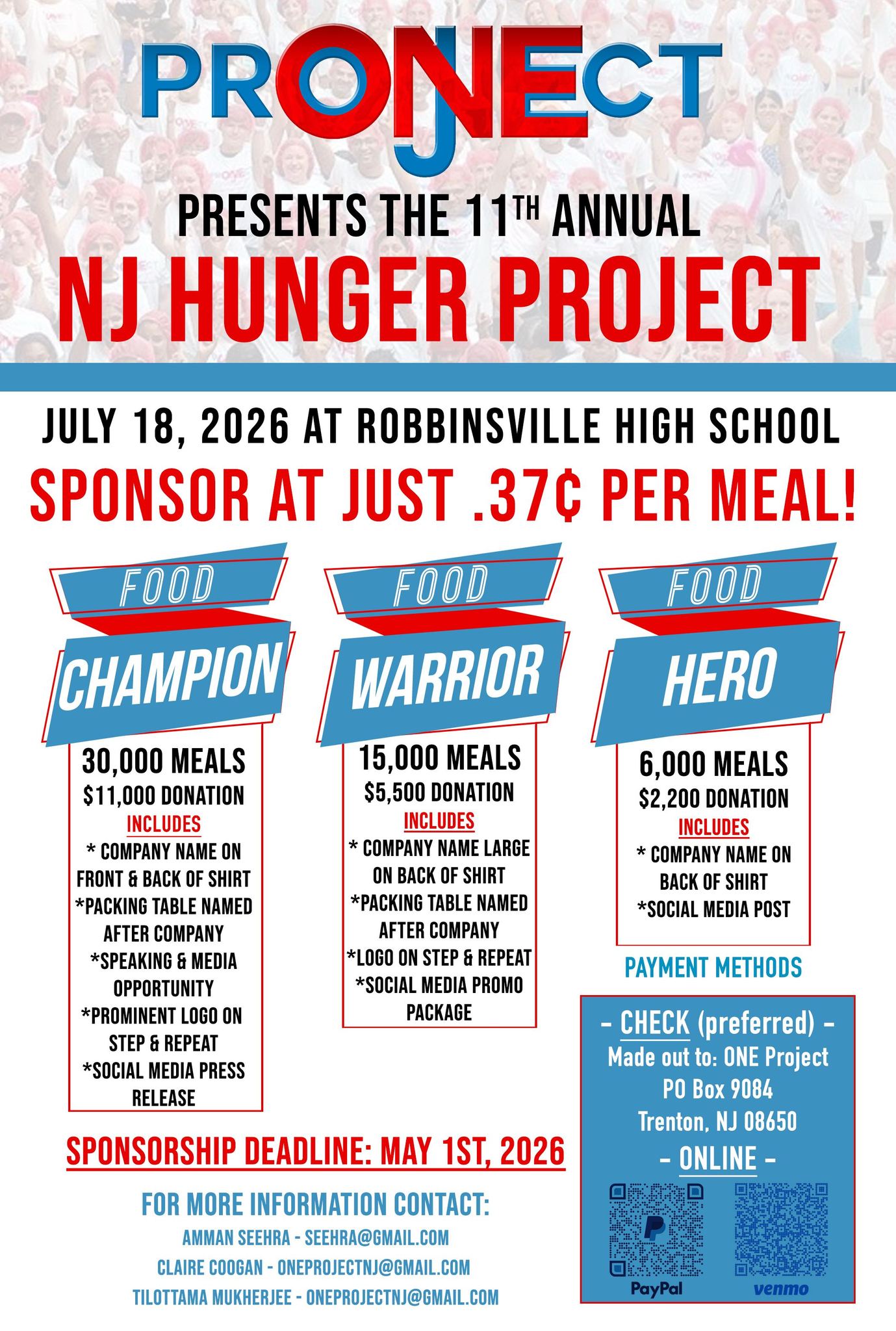 ONE Project (@oneprojectnj) • Facebook