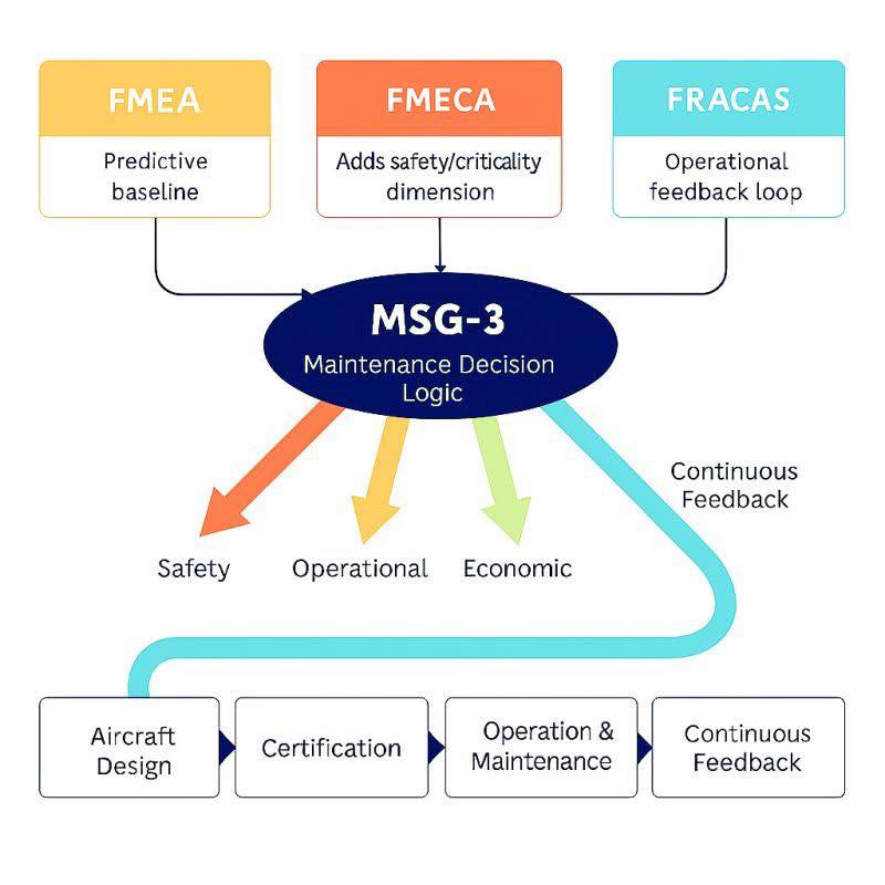 Aviation-knowledge - ️ #FMEA, #FMECA, #FRACAS - INTERCONNECTION WITH # ...