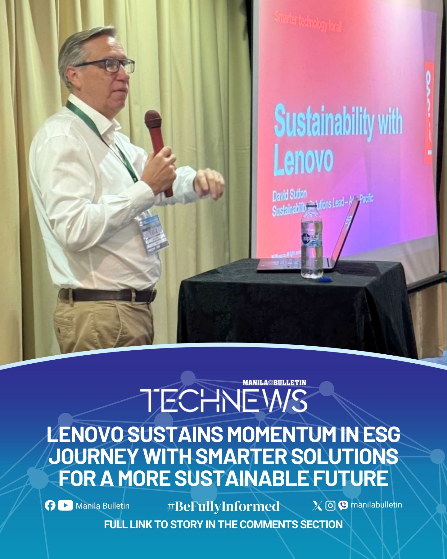 Manila - Lenovo continues to accelerate its commitment to environmental ...