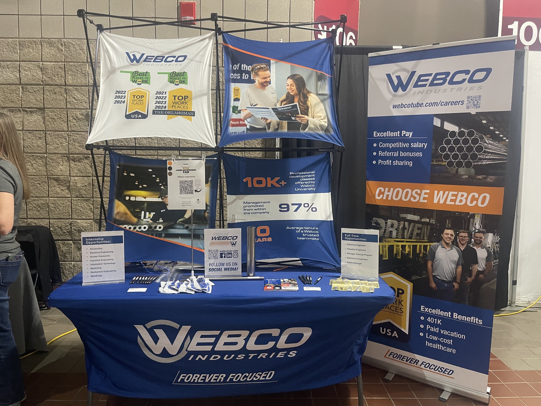 Webco is hitting career fairs this... - Webco Industries | Facebook