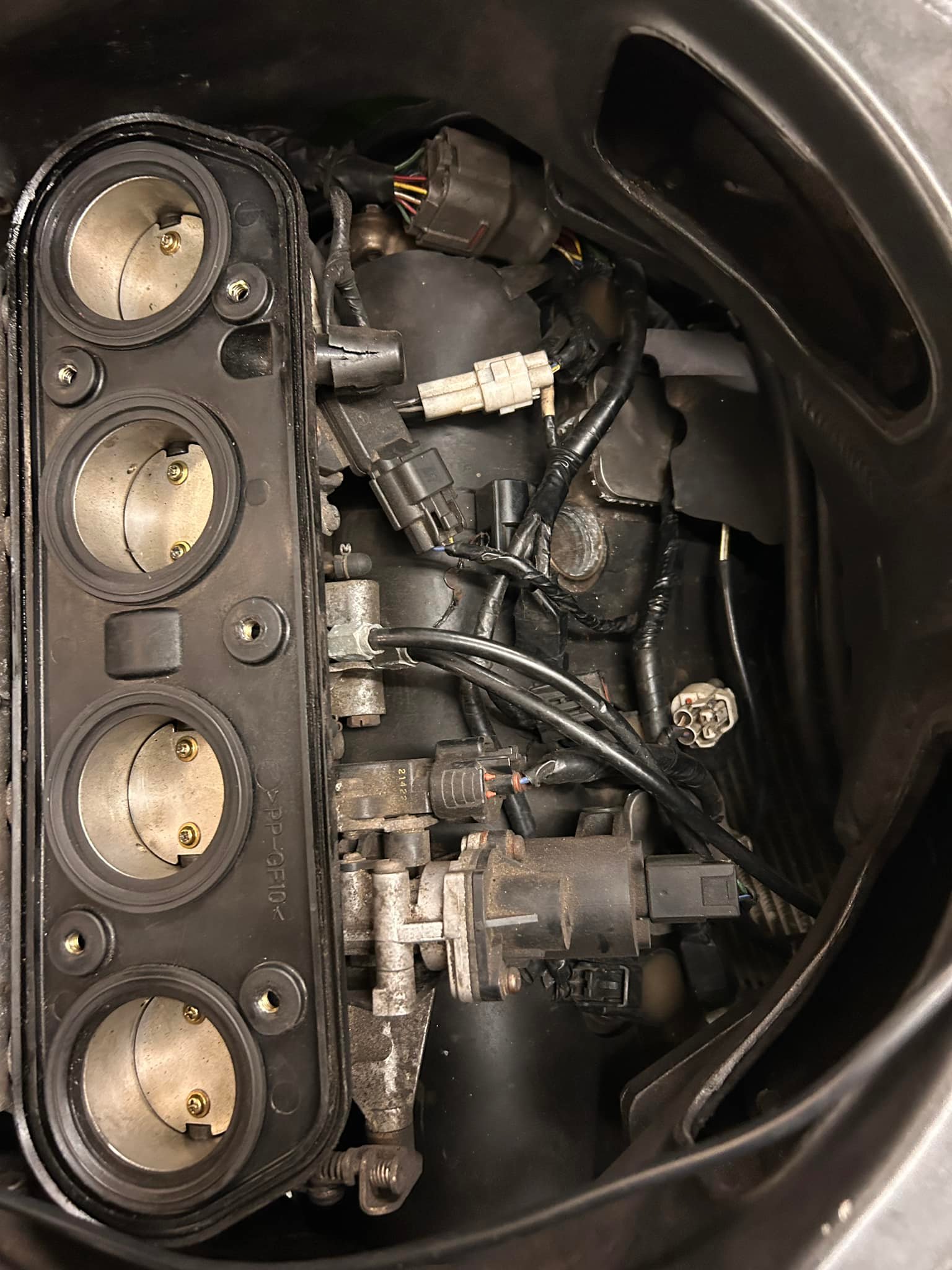 What maintenance is recommended for a 2014 Kawasaki Ninja ZX-10R?