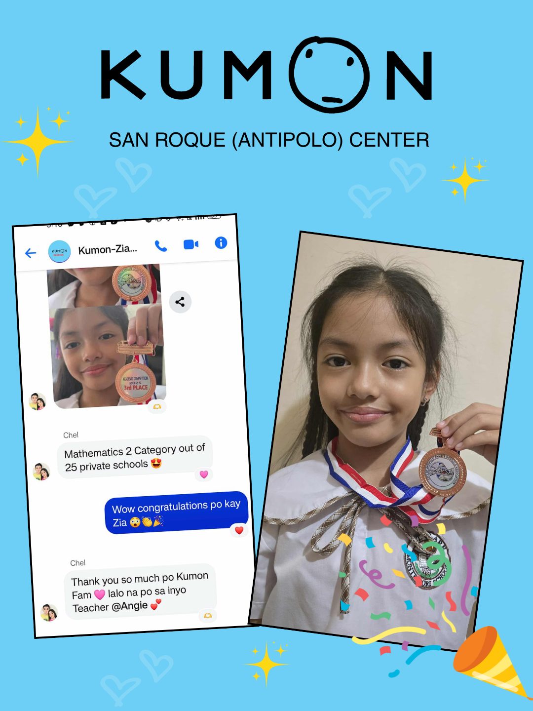 Kumon - Congratulations, Zia! 🎉 Your hard work and dedication have ...