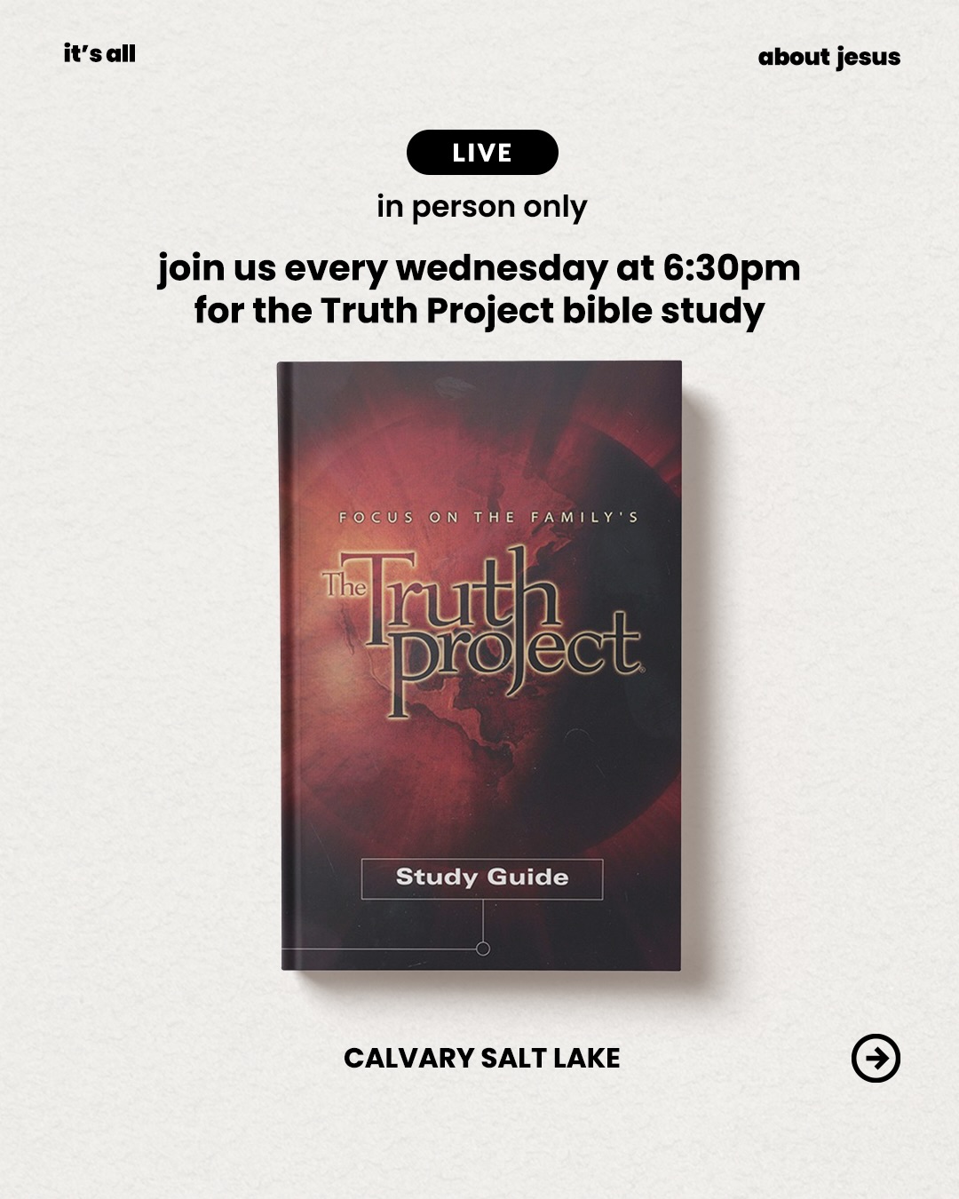 What is truth—and why does it matter?... - Calvary Salt Lake | Facebook