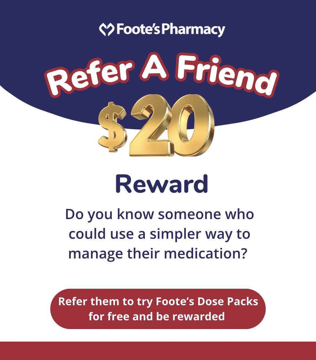 Foote’s Dose Packs 💊 Are you a... - Foote's Pharmacies | Facebook