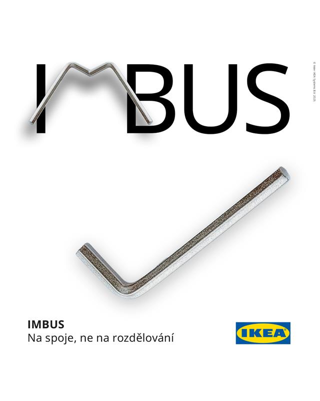 IKEA - Malé jazykové okénko. Česky IMBUS. Německy INBUS. Písmenko se ...