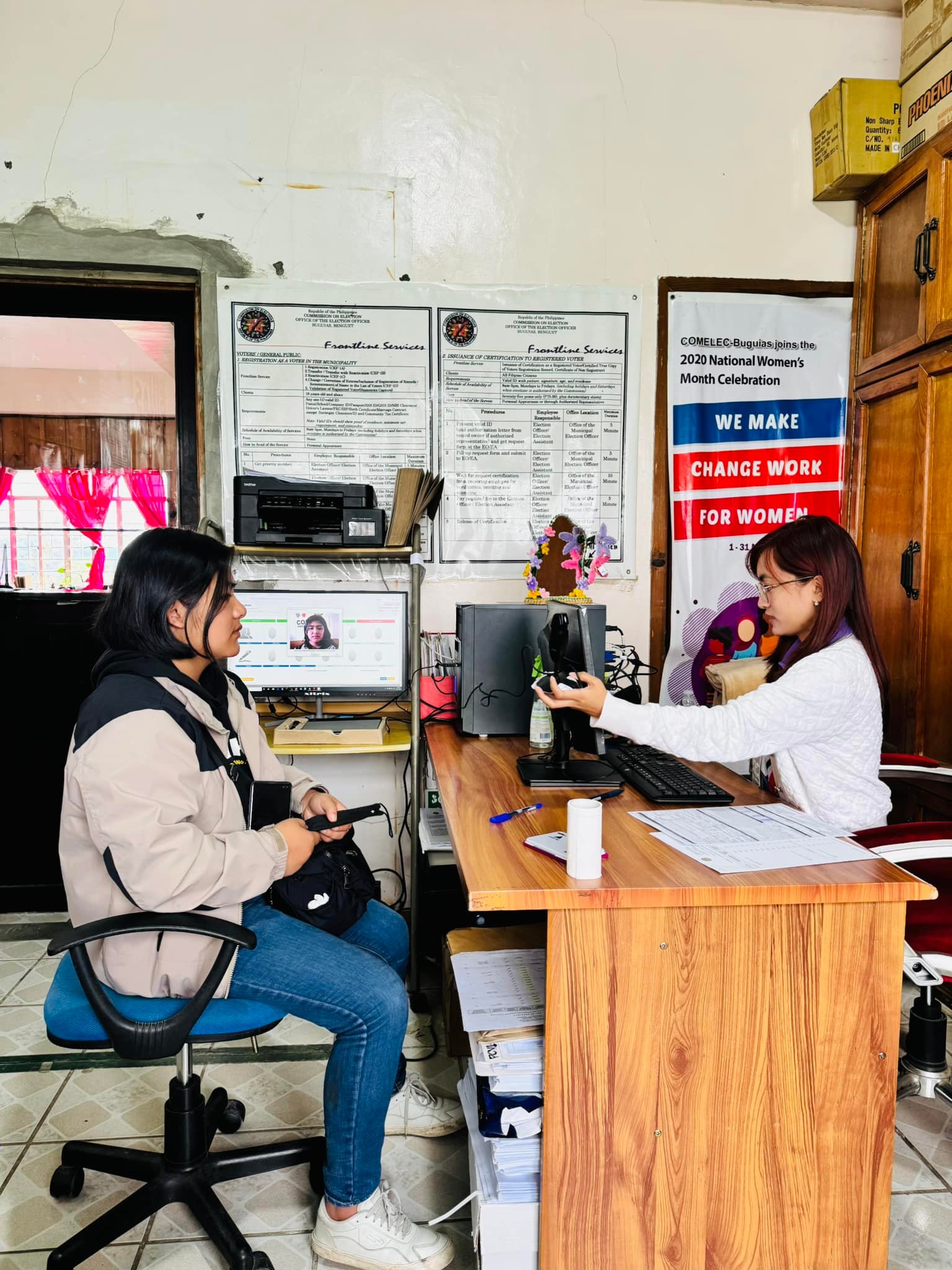 Buguias Comelec - 𝐃𝐚𝐲 𝟏 🗳️ Resumption of Voter... | Facebook