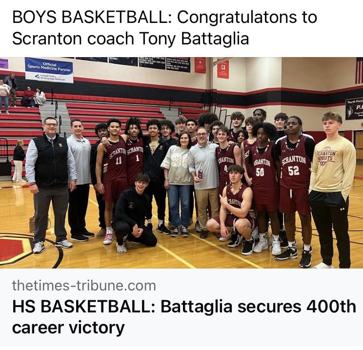 Knight Nation: Scranton High School Basketball Booster Club