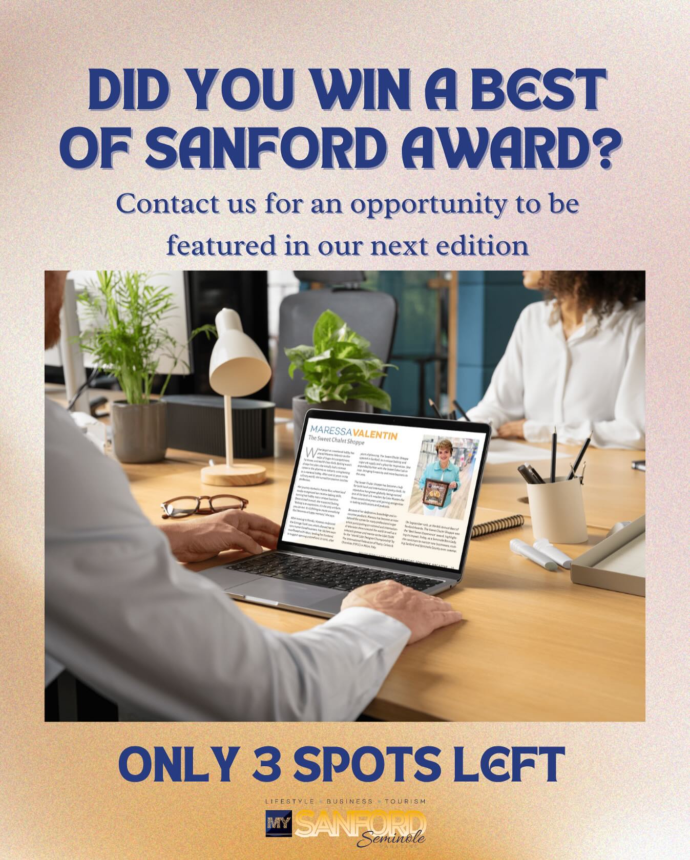 My - ? Calling all Best of Sanford winners! You
