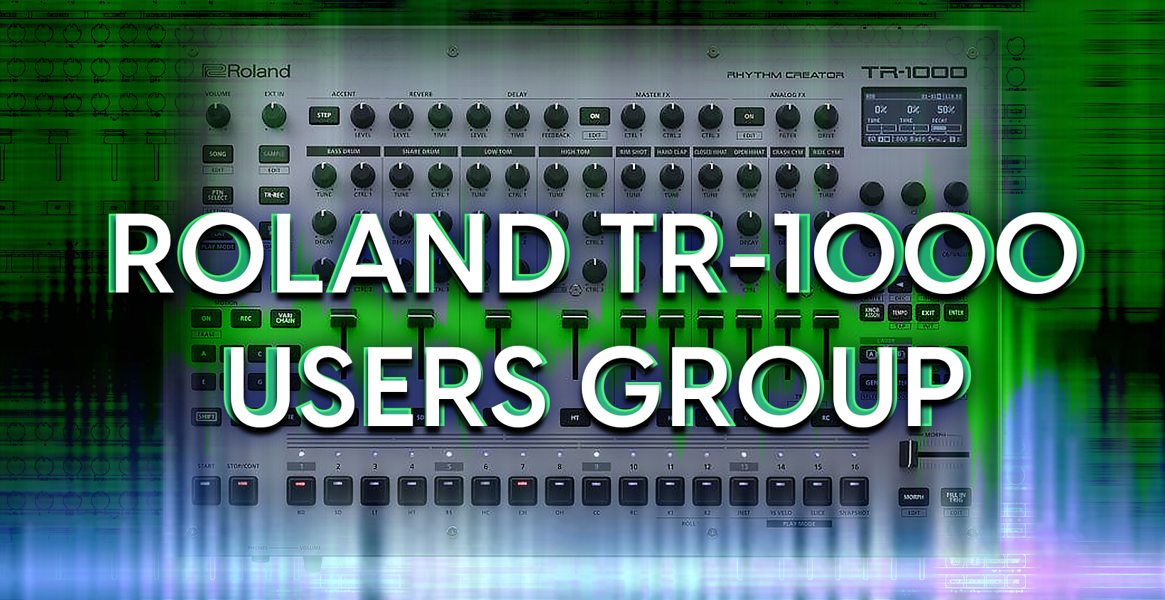 ROLAND TR-1000 Users Group - 🎹🎛️ℹ️ | Facebook