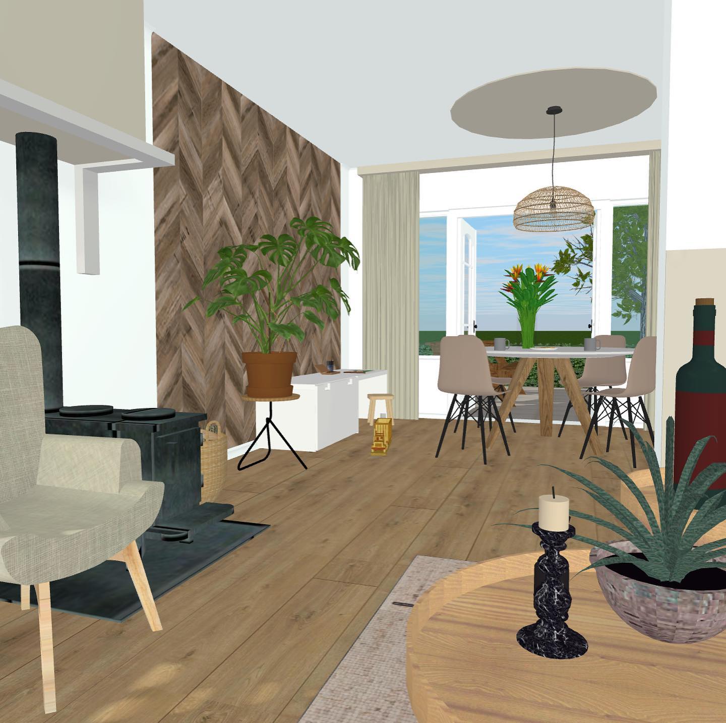 Vandaag heb ik dit interieurontwerp... - By-Jan. interieur