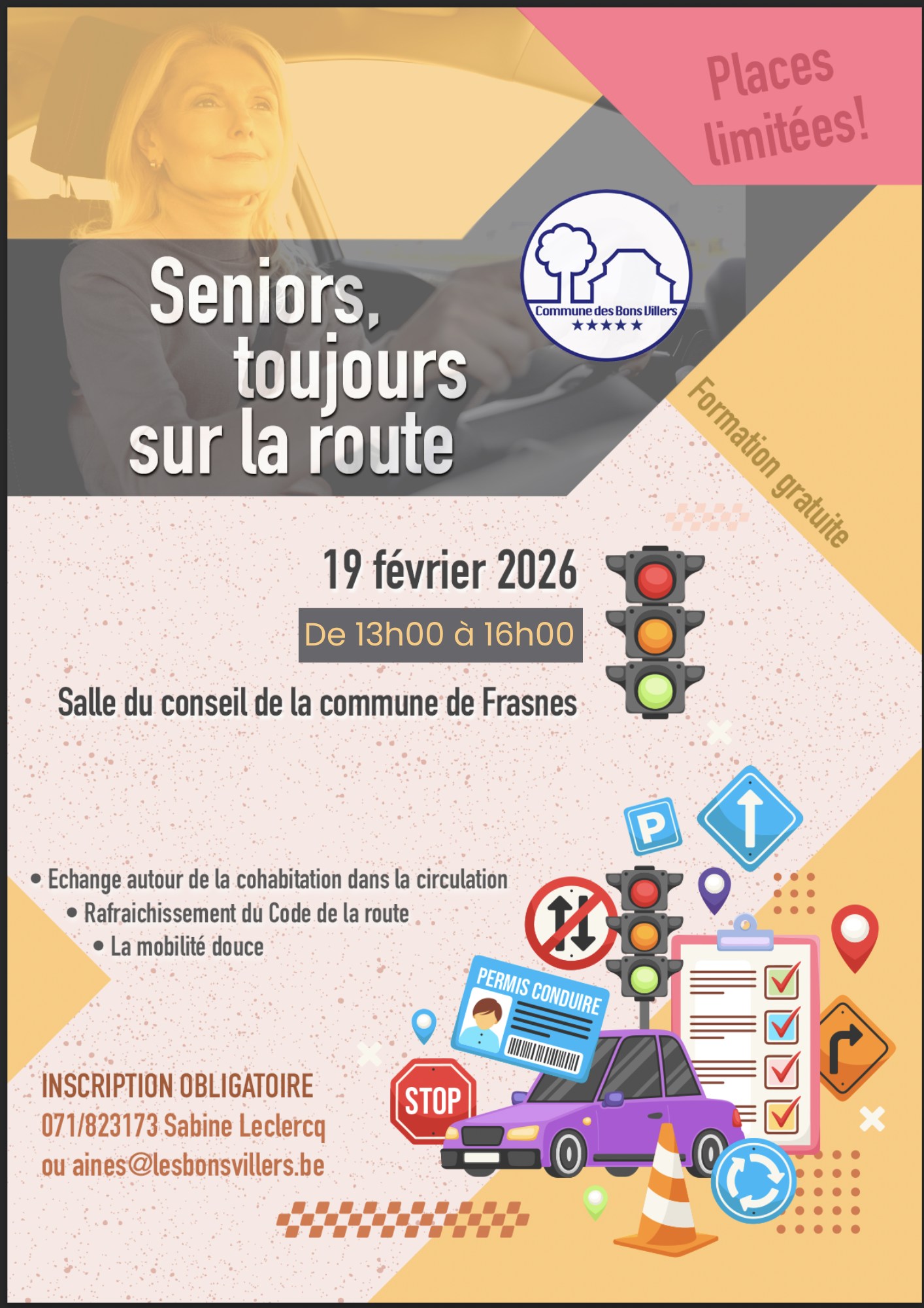 Commune - 👵🏼🚘« Seniors, toujours sur la route »🚘 👴🏼 Echange autour de ...