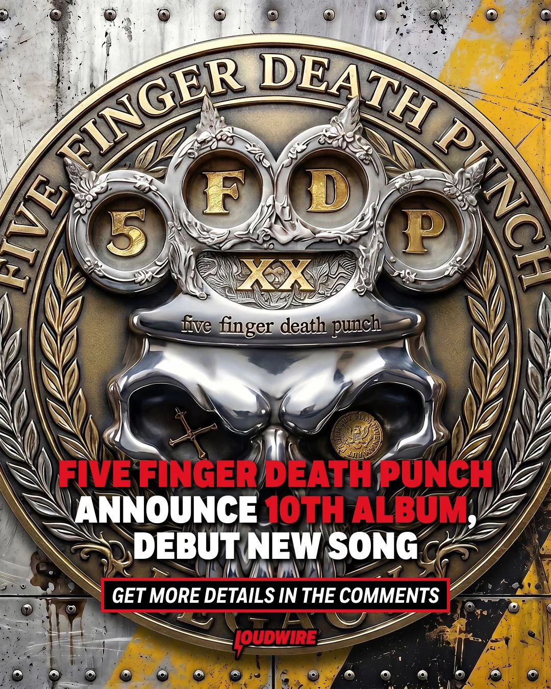Legacy, the new album from Five Finger Death Punch is out on all
