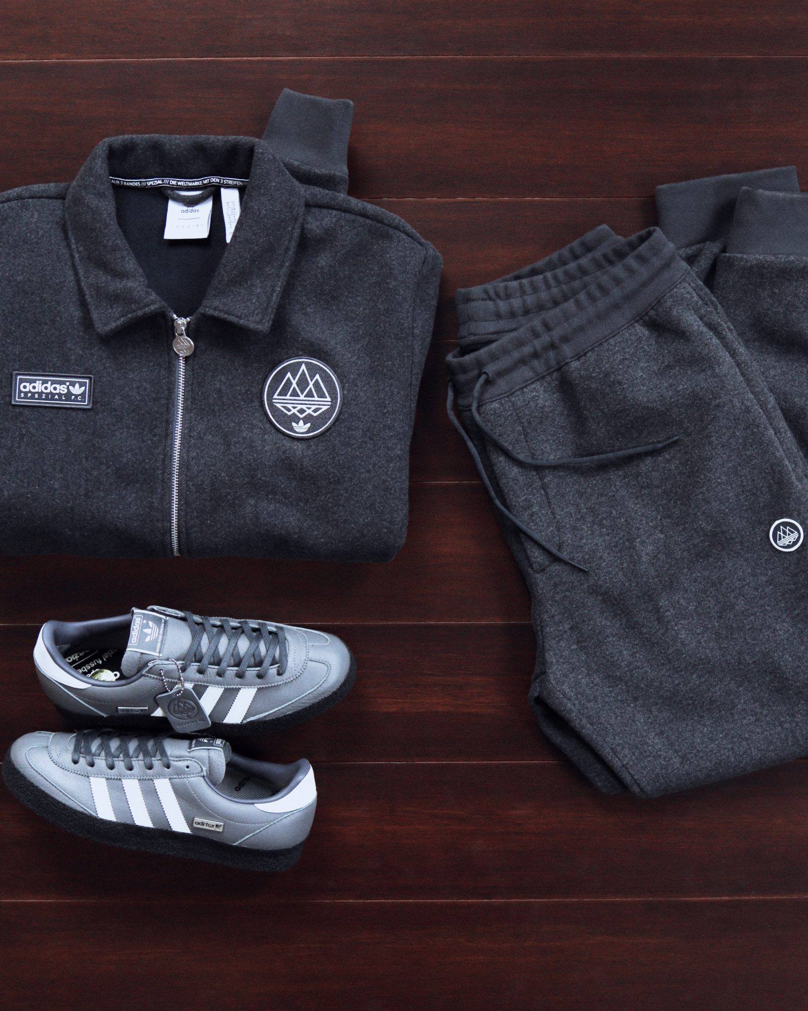 adidas SPZL F.C. Fleece Tracksuit paired with the Lothertex? ?HIP