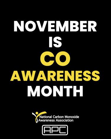 Air - November is Carbon Monoxide Awareness Month. The “silent killer ...