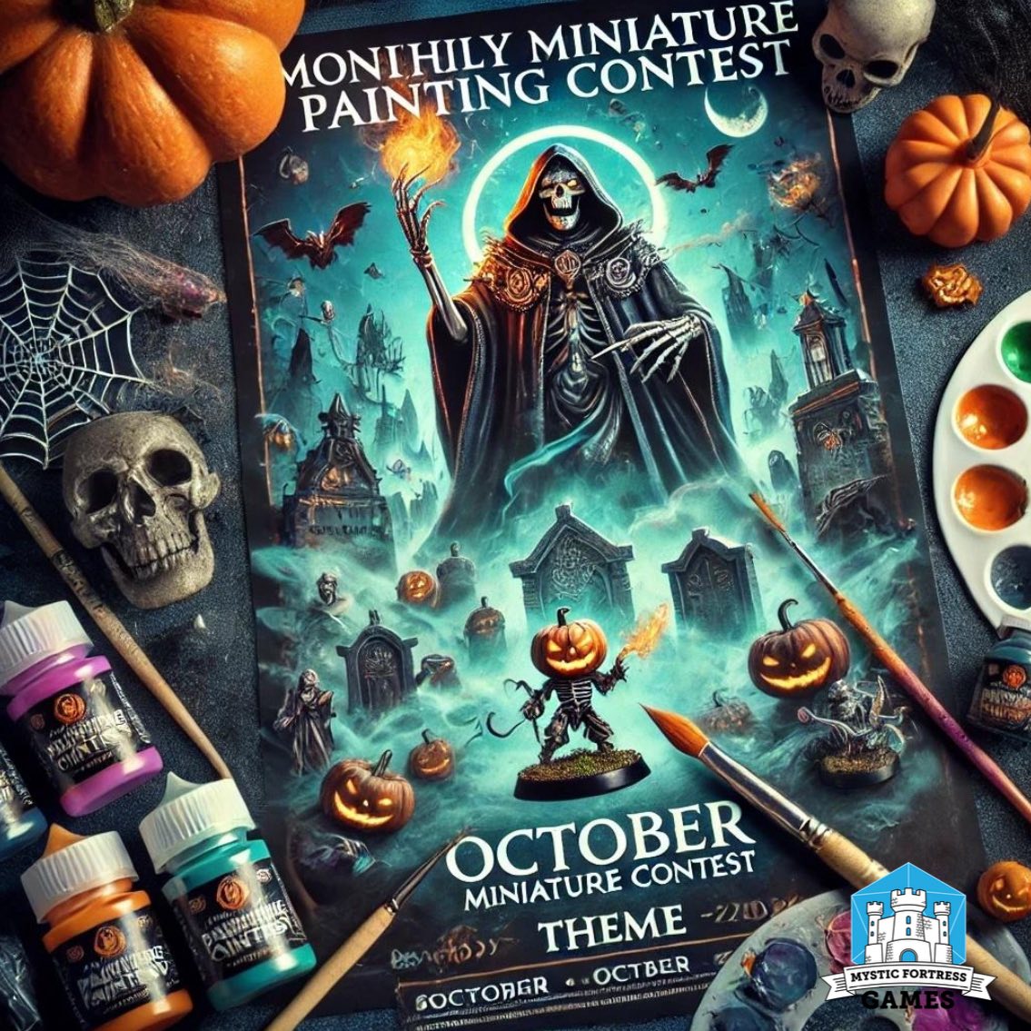 🎃🎨 Monthly Painting Contest 🎨🎃... - Mystic Fortress Games | Facebook