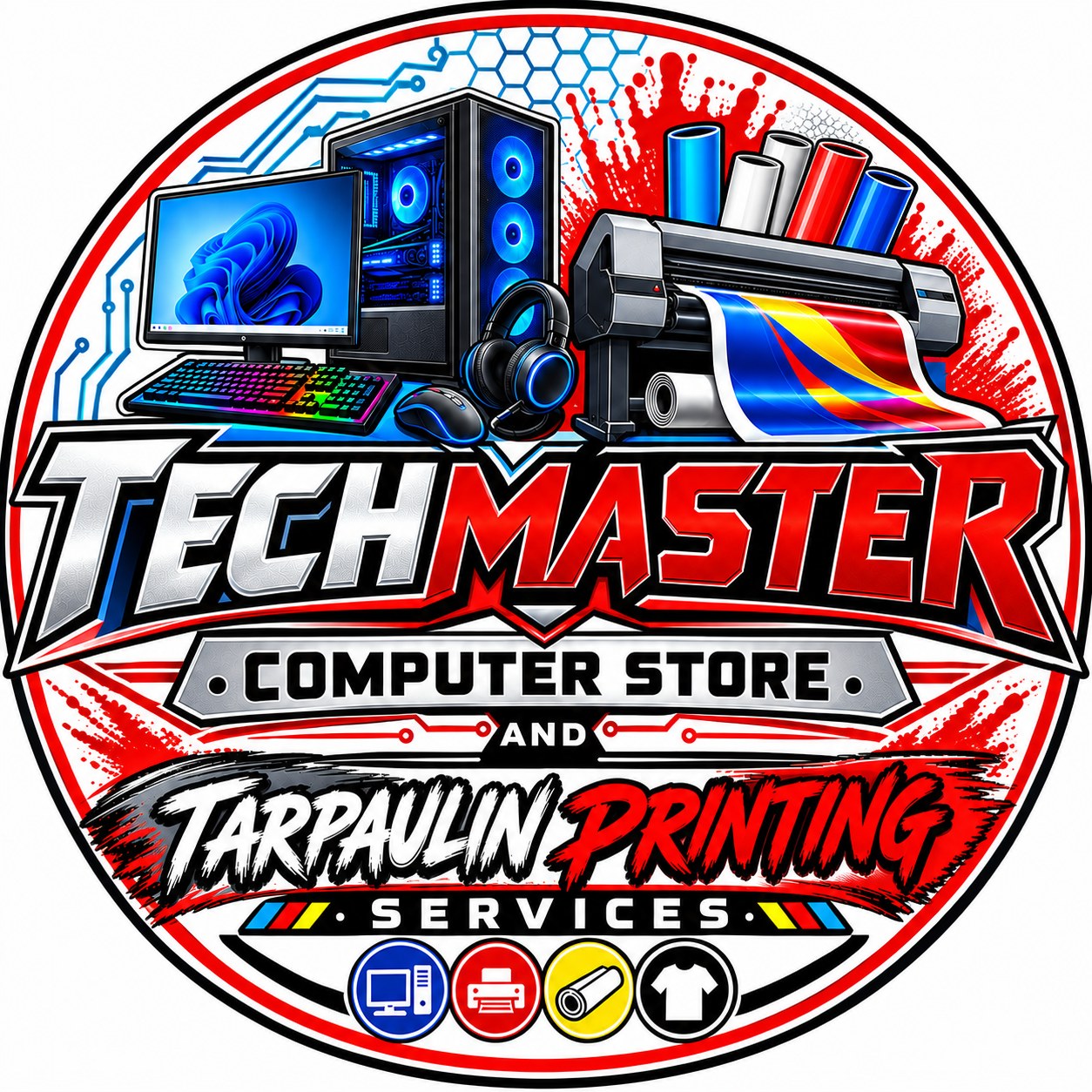 🔥STICKER PRINTING and CONTOUR CUTTING, WE PRINT TARPAULIN's and DESIGN ...