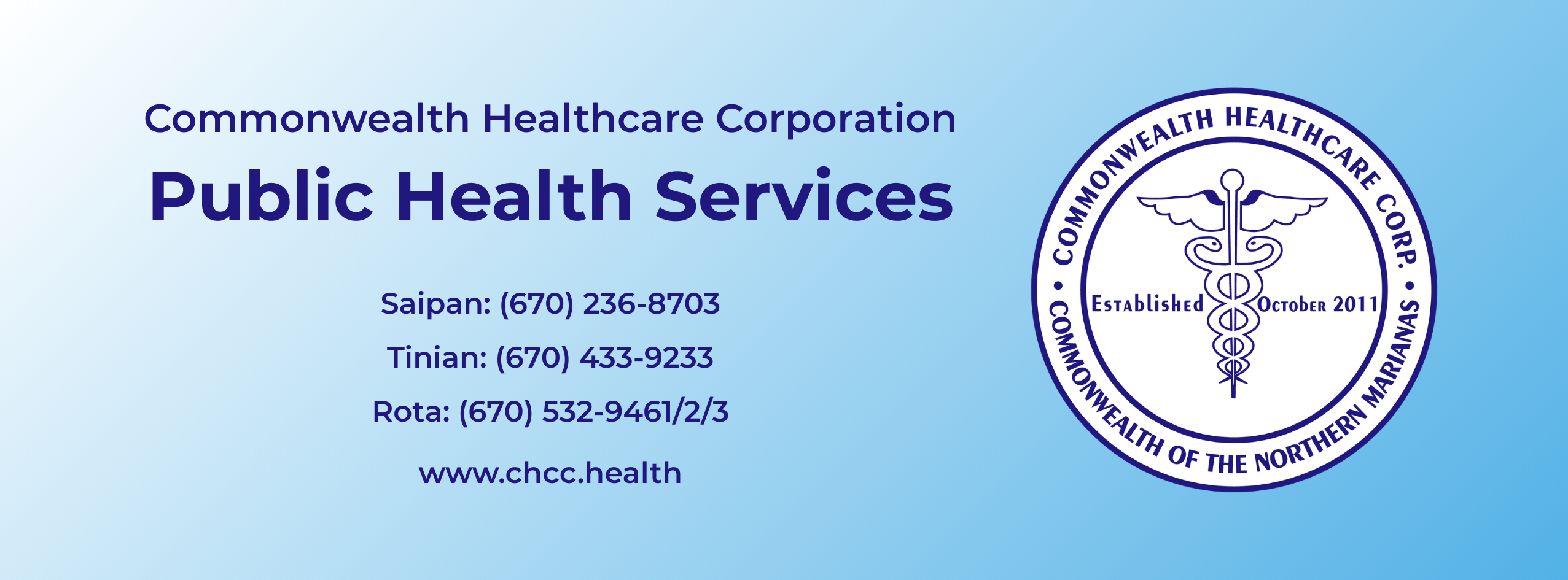 CHCC Public Health Services | Saipan Northern Mariana Islands
