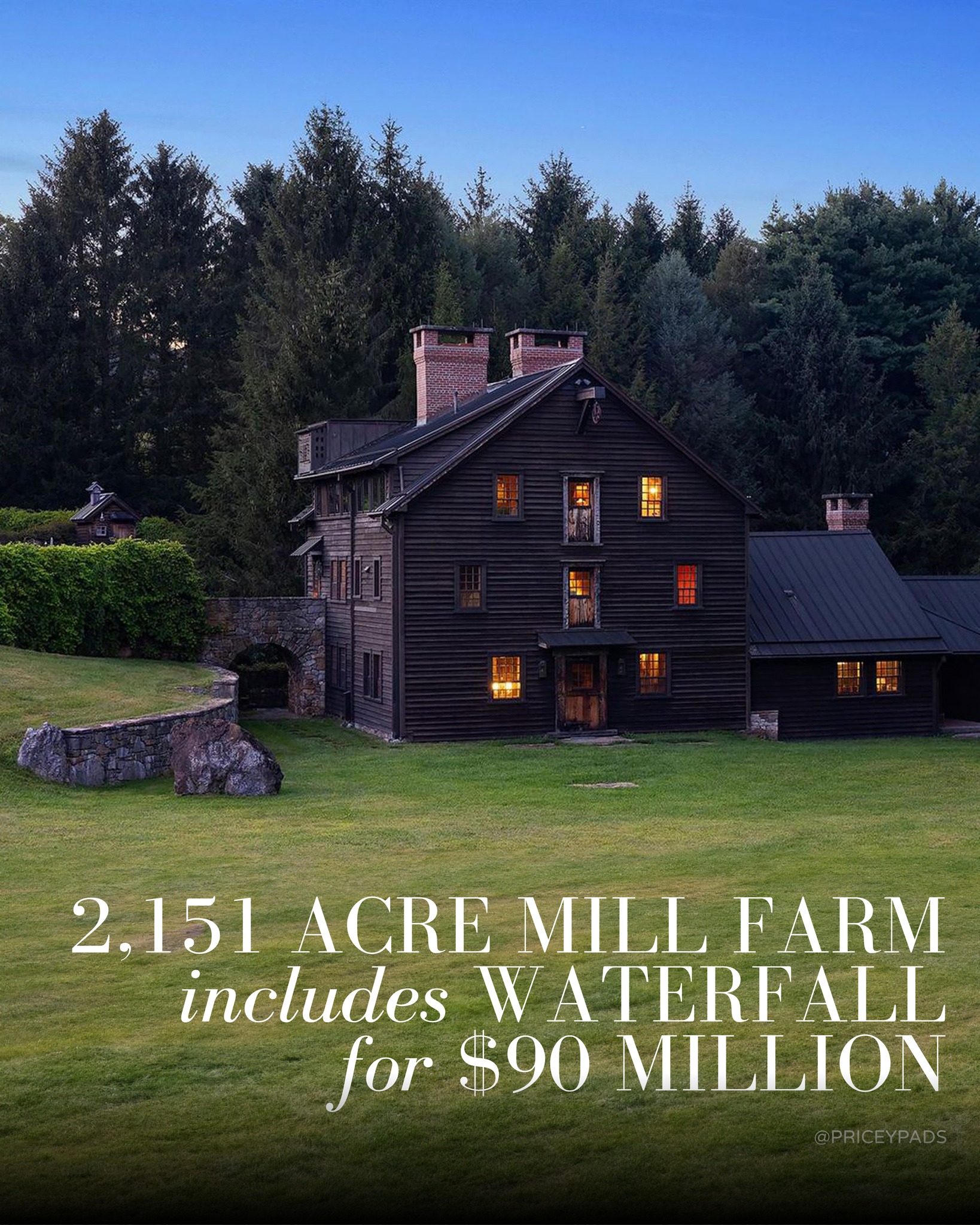 Pricey - For the first time in history, Mill Farm — Spanning more than ...