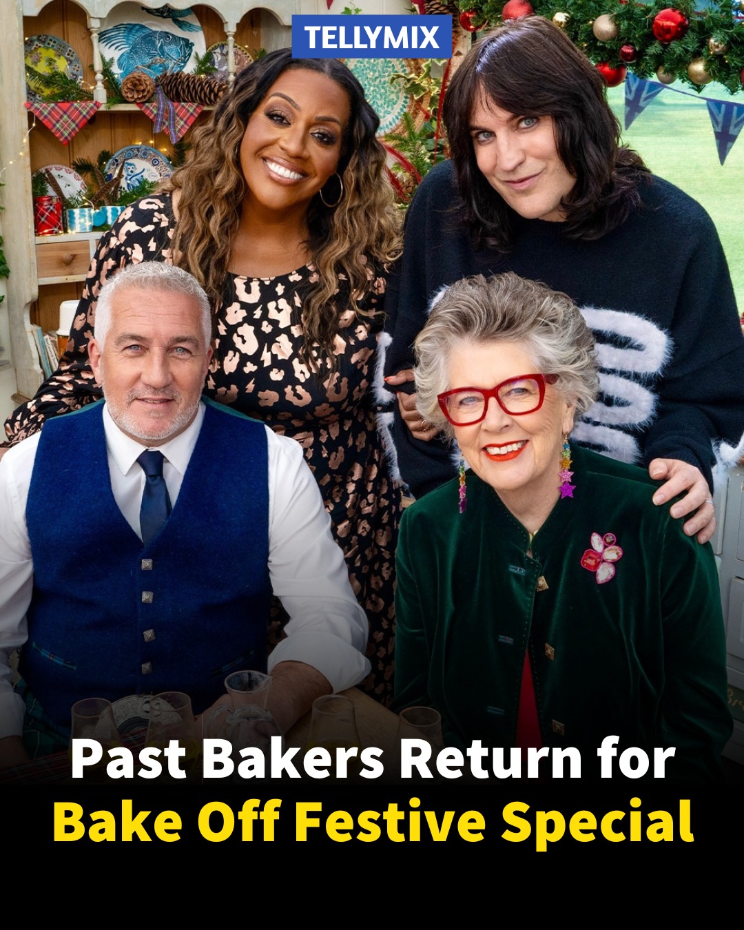 TellyMix - Channel 4 has revealed the past Bake Off stars... | Facebook