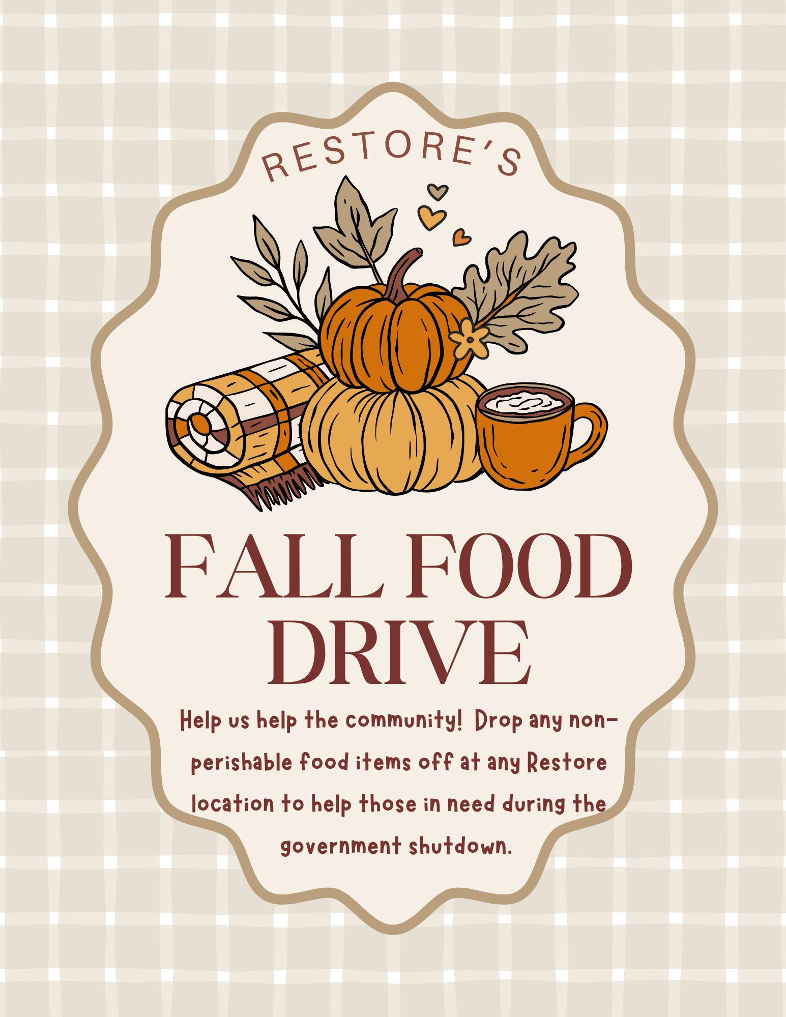 🧡 Help Us Fight Food... - Restore Behavioral Health | Facebook