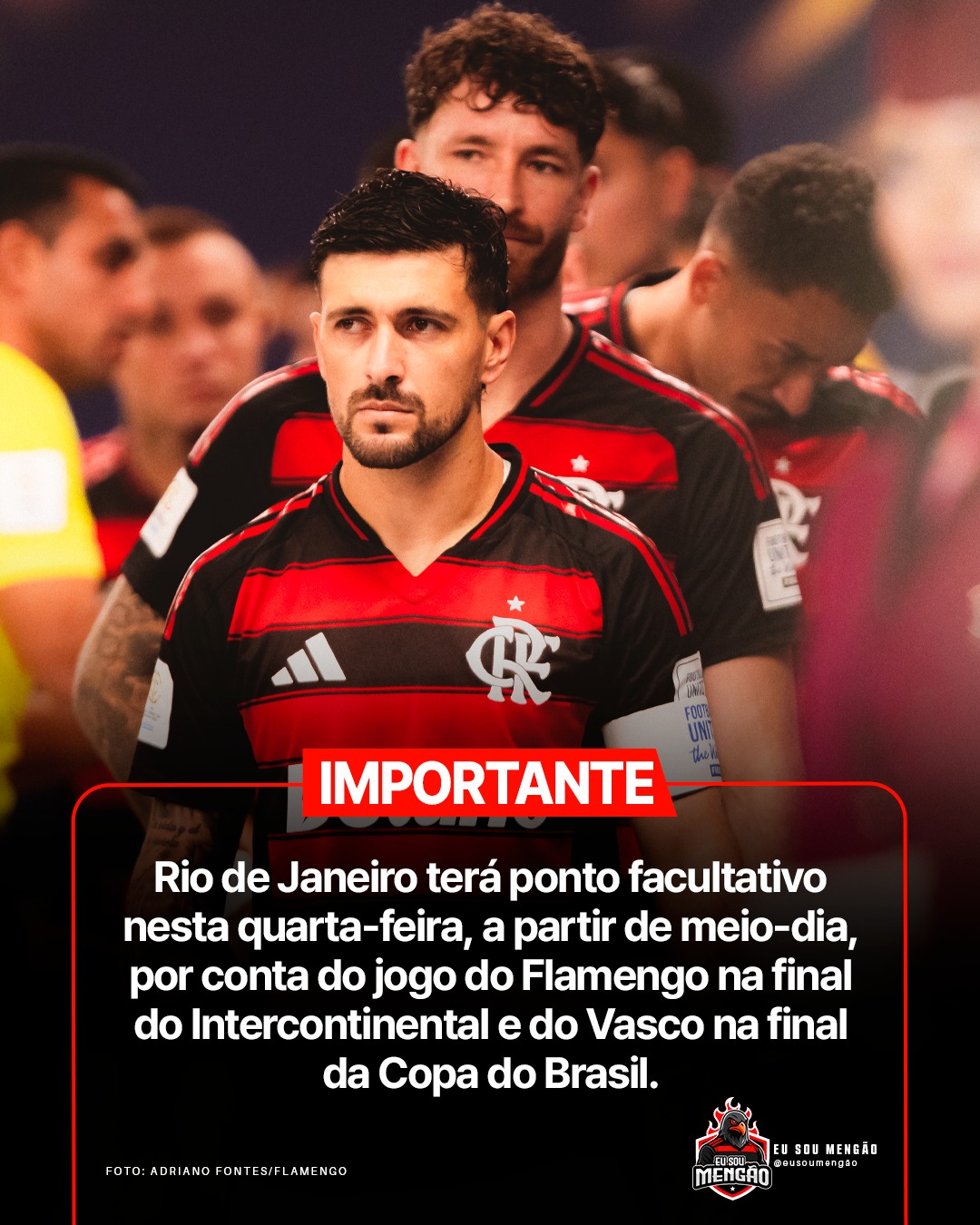 Eu Sou Mengão - Rio de Janeiro terá ponto facultativo... | Facebook