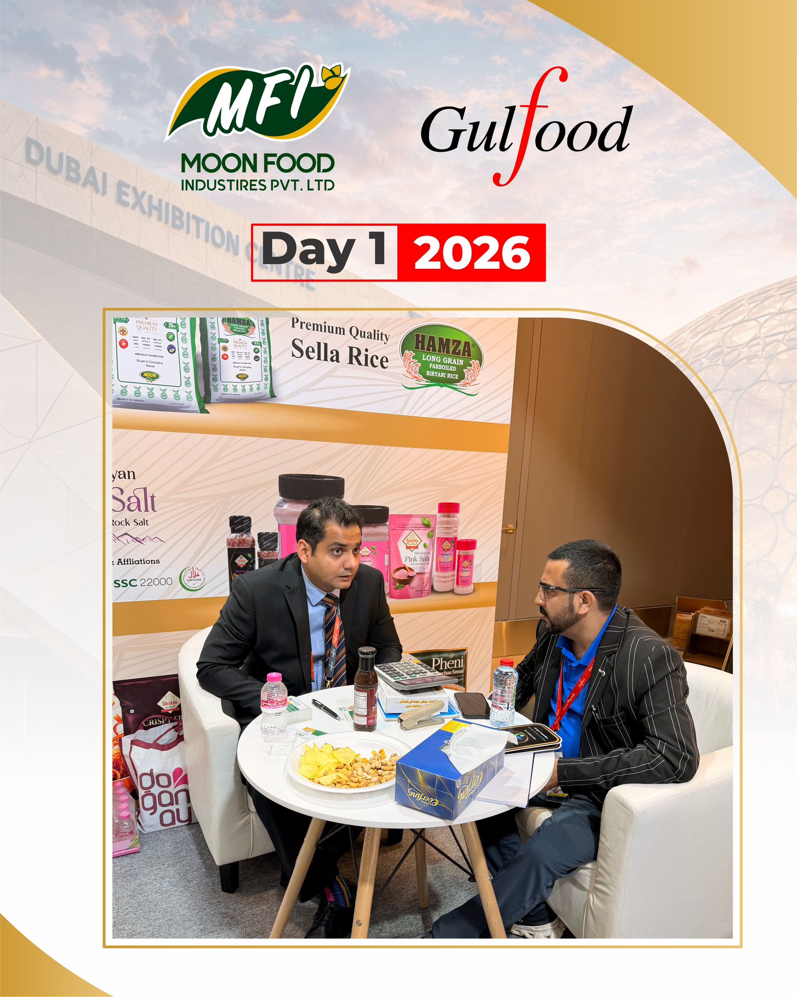 Sheikhu World - 🌟 Day 1 at Gulfood 2026 🌟 Moon Food... | Facebook