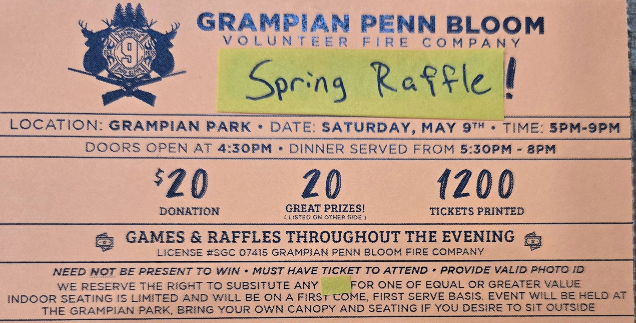 Spring Raffle