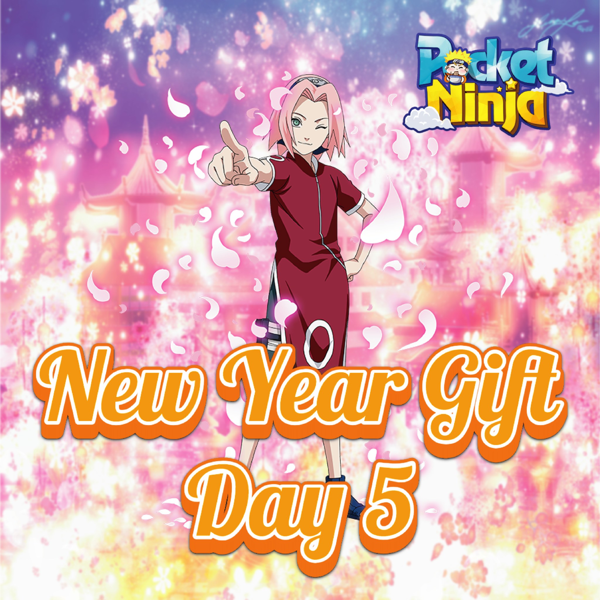 New Year Daily Gift - Day... - Pocket Ninja - Tales of Leaf | Facebook
