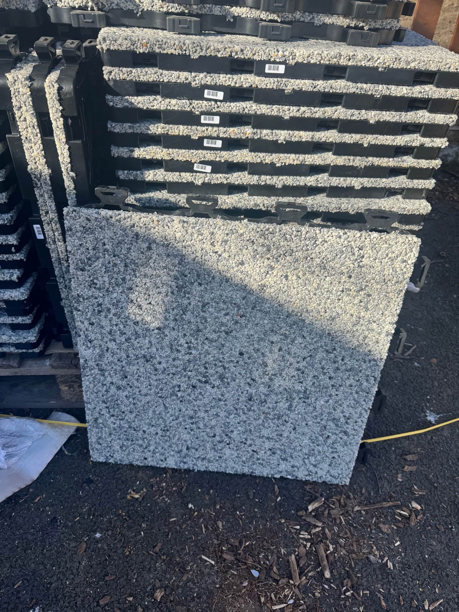 Addagrip Resin Clicktile Paving Slabs - Grey - Stepping Stones ...