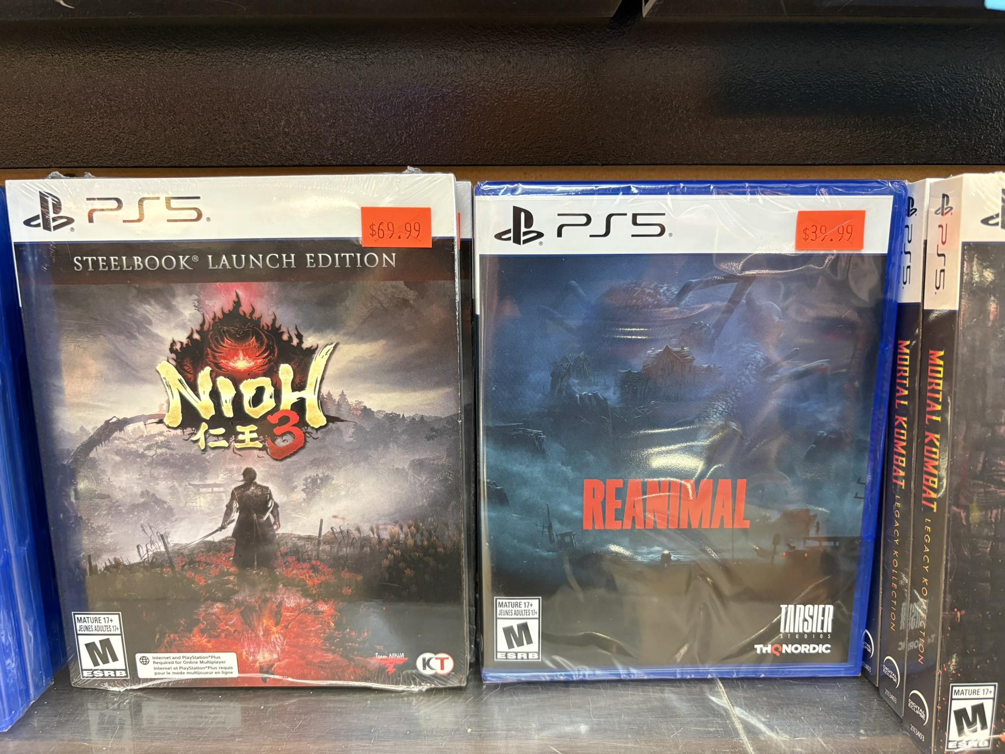 Games - Nioh 3 Steelbook and Reanimal are here just for you! | Facebook