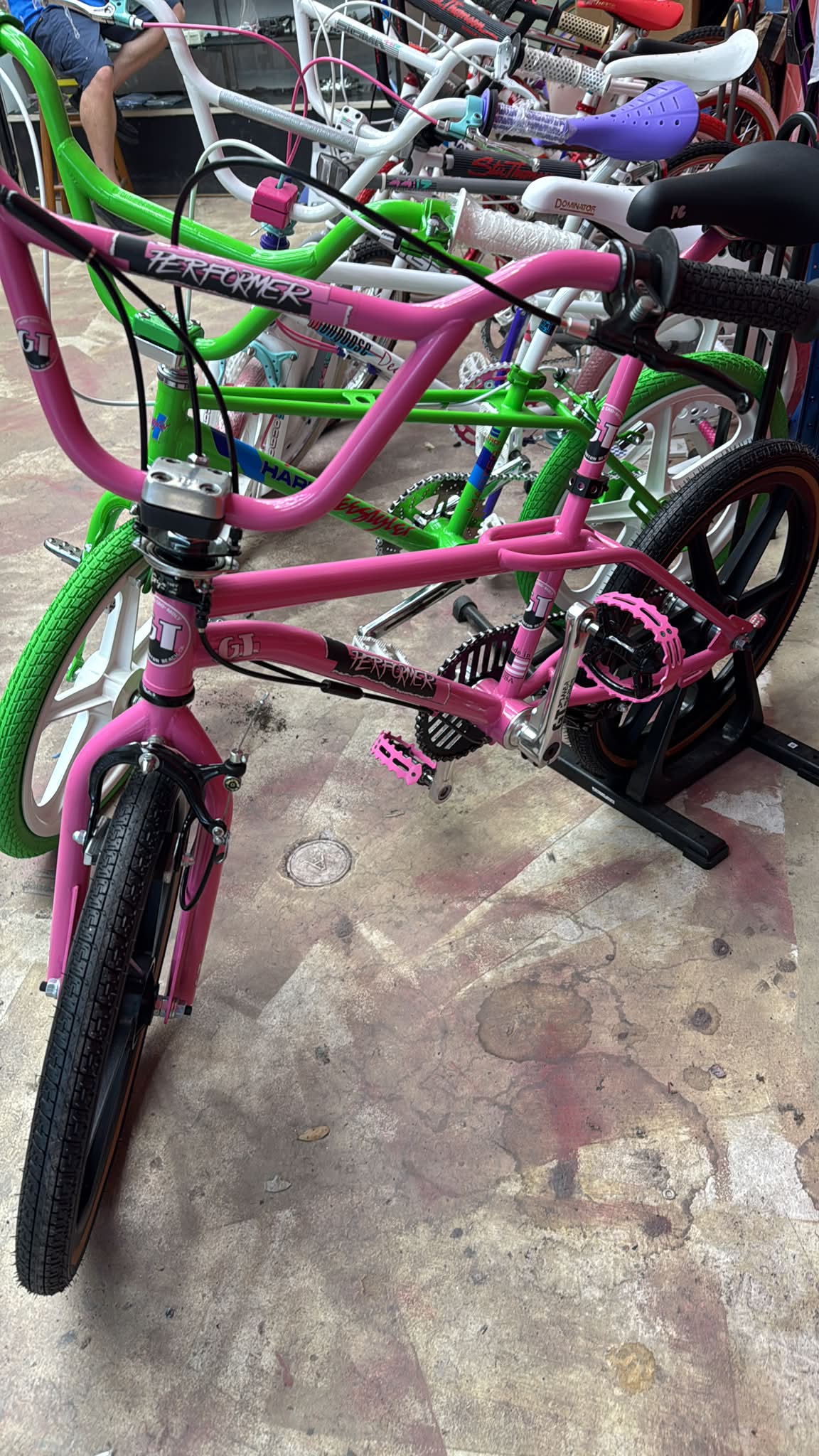 Vintage Puch BMX bikes from the 80s
