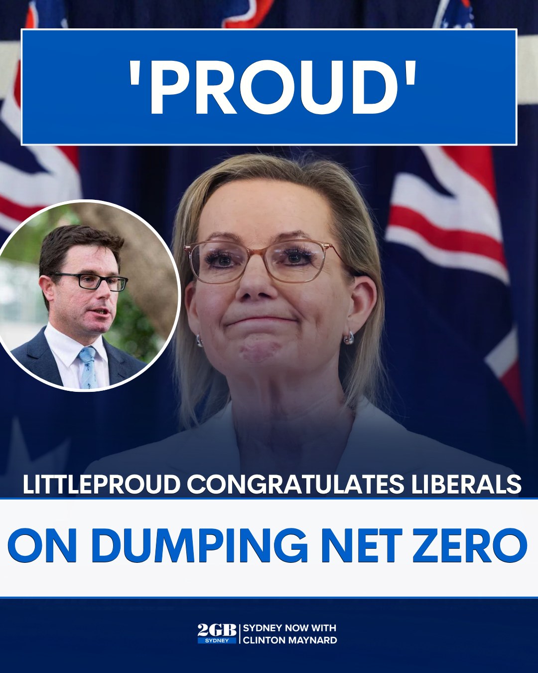 2GB - Nationals Leader David Littleproud has publicly congratulated the ...